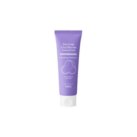 Purito Seoul Masque de nuit réparateur - Céramides & acide hyaluronique - 80 ml   undefined undefined
