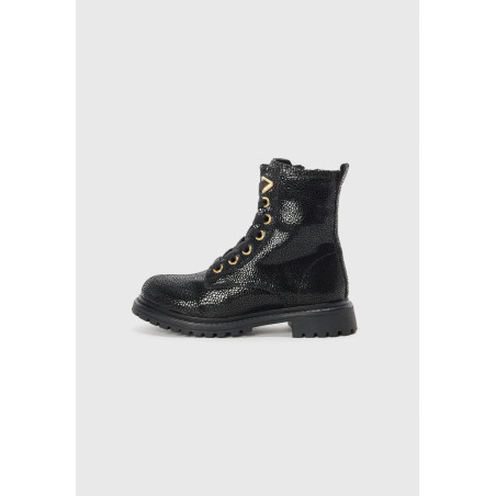 Friboo LEATHER Bottes à lacets noir 35 undefined