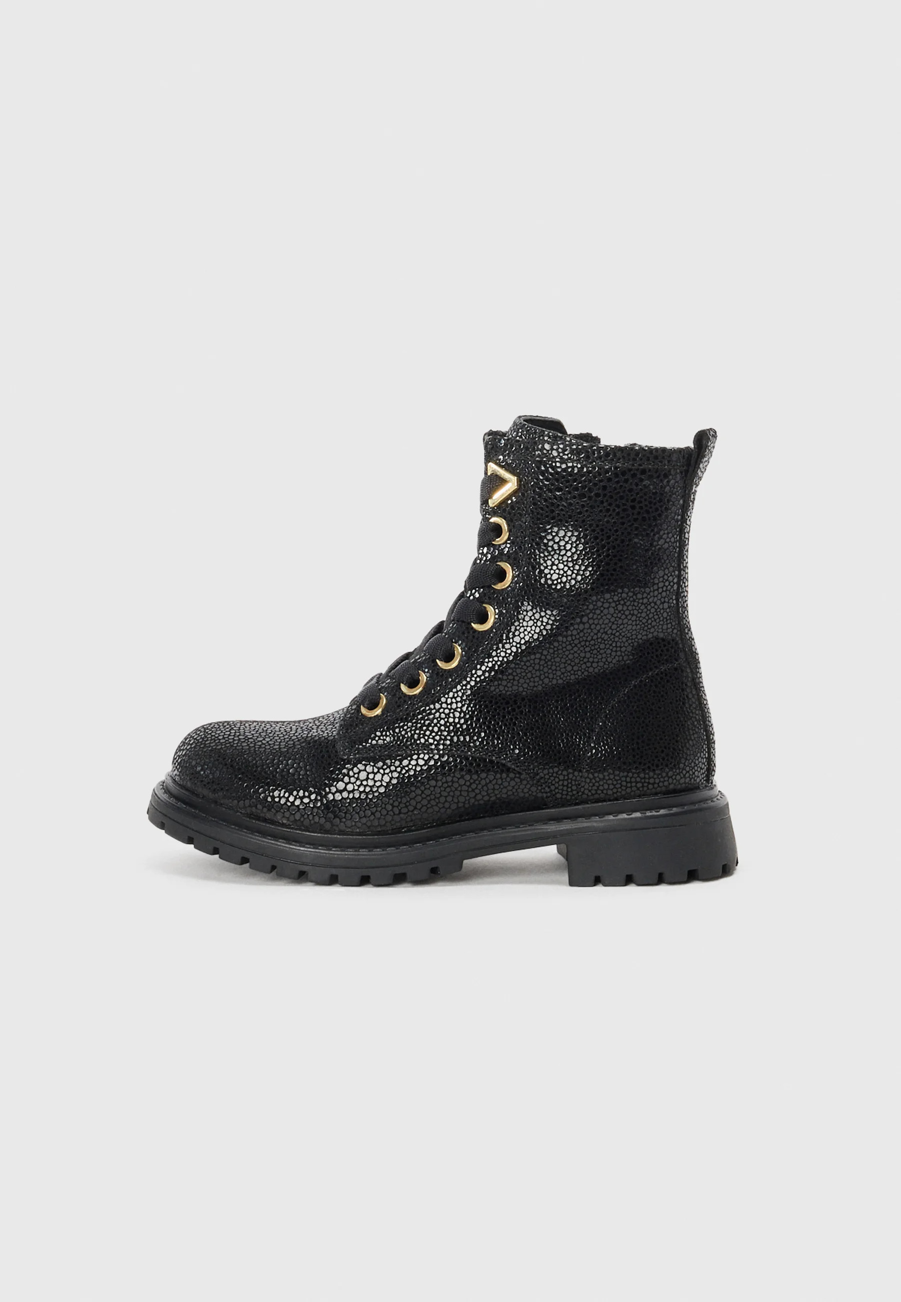 Friboo LEATHER Bottes à lacets noir 35 undefined