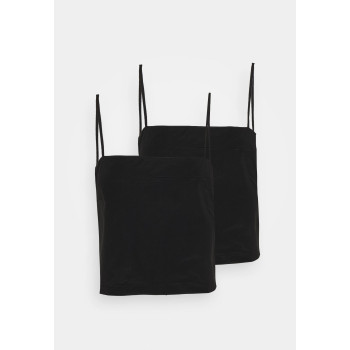 Vero Moda VMGIANA SINGLET CROPPED 2 PACK Débardeur noir XS undefined
