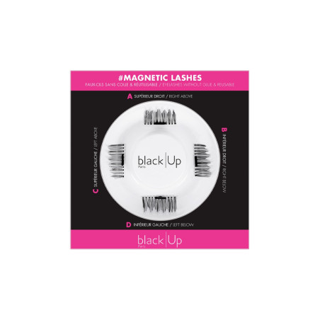 Black Up Faux cils magnétiques - N°02   undefined undefined
