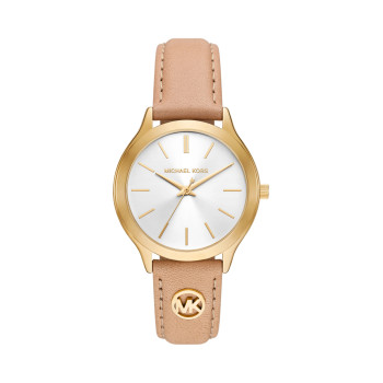 Michael Kors SLIM RUNWAY Montre beige onesize undefined