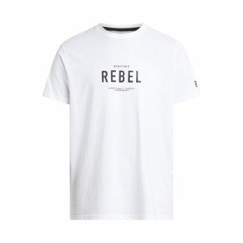 Redefined Rebel RONAN TEE T-shirt imprimé blanc XL undefined