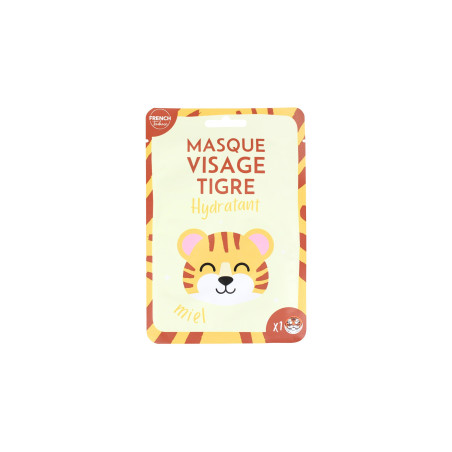 French Tendance Masque hydratant - Visage - Tigre   undefined undefined