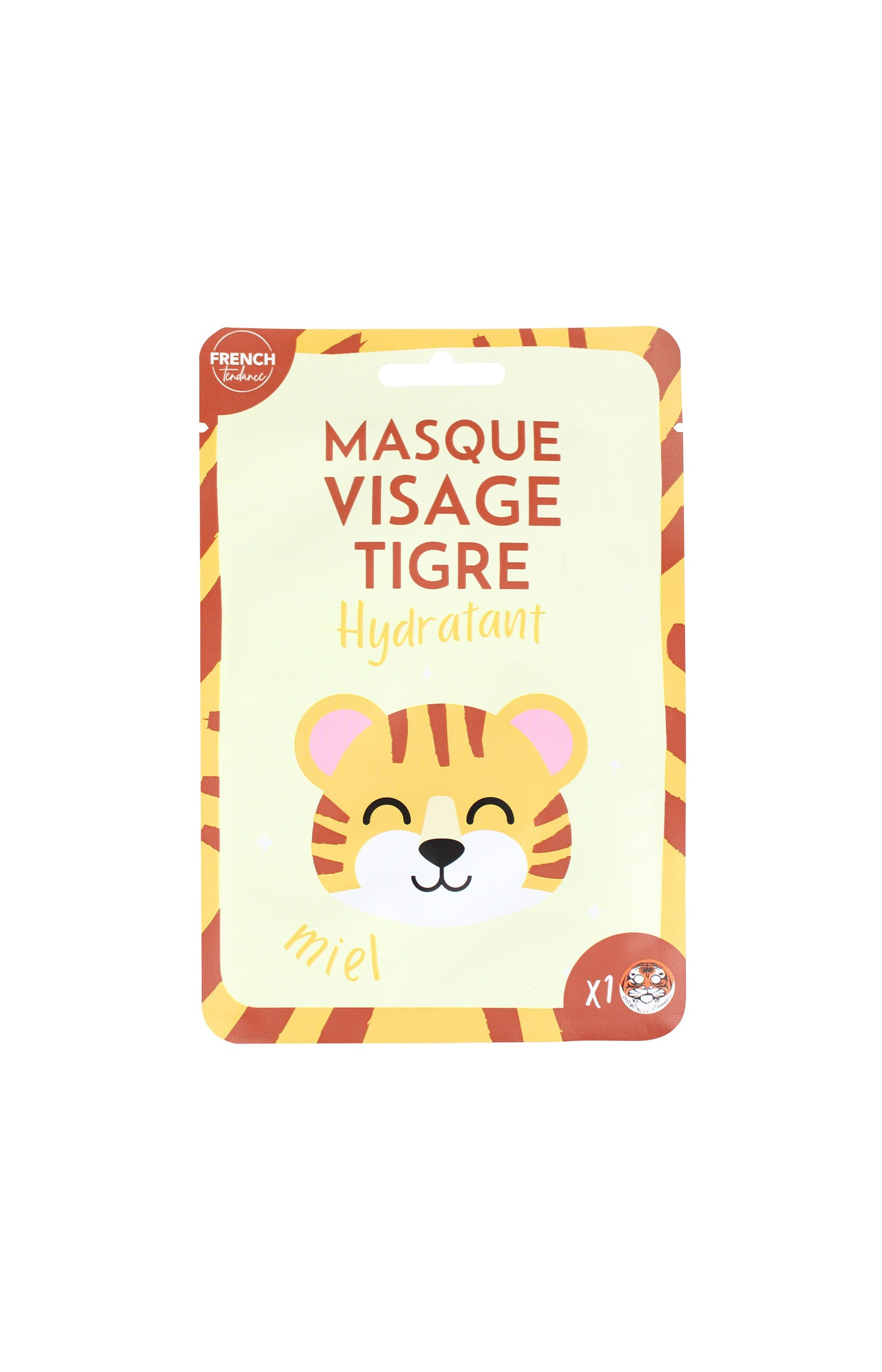 French Tendance Masque hydratant - Visage - Tigre   undefined undefined