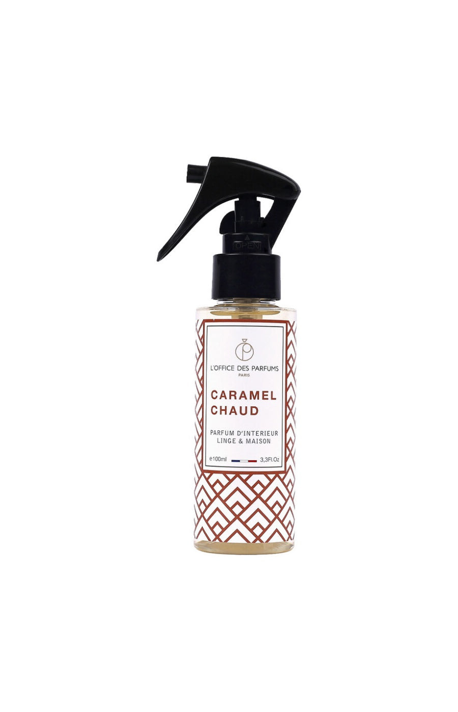 Office Des Parfums Parfum d'intérieur & de linge - Caramel chaud - Fruité - 100 ml   undefined undefined