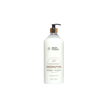 Body Choice Gel douche hydratant - Huile de coco & vitamine E - 1 L   undefined undefined