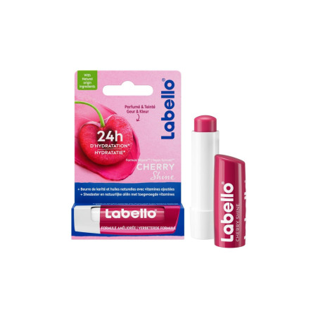 Labello Baume à lèvres - Fruity Shine - 4,8 g   undefined Cerise
