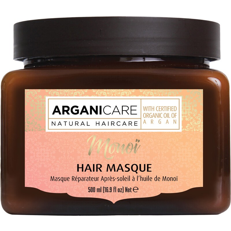 Masque réparateur après-soleil - Huile de monoï - Cheveux fragilisés - 500 ml - 03 - 26764185