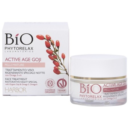 Crème nuit anti-âge aux baies de Goji bio - Peaux matures - 50 ml - 03 - 26766889