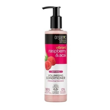 Après-shampoing volume - Framboise & açaï bio - Cheveux fins - 280 ml - 03 - 27423272