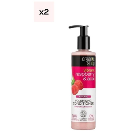 Après-shampoings volume - Framboise & açaï bio - Cheveux fins - 2 x 280 ml - 03 - 30108484