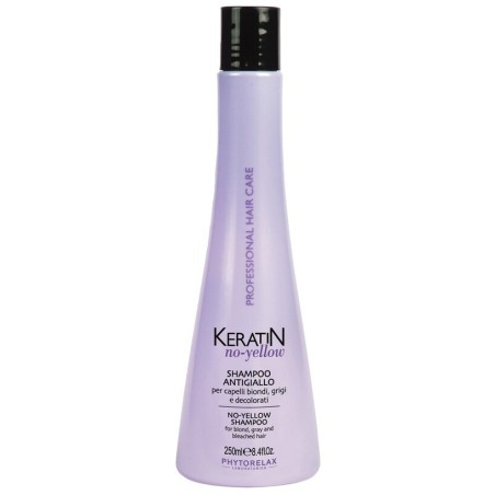 Shampoing violet - Keratin no-yellow - Cheveux blonds, gris et décolorés - 250 ml - 03 - 26768660