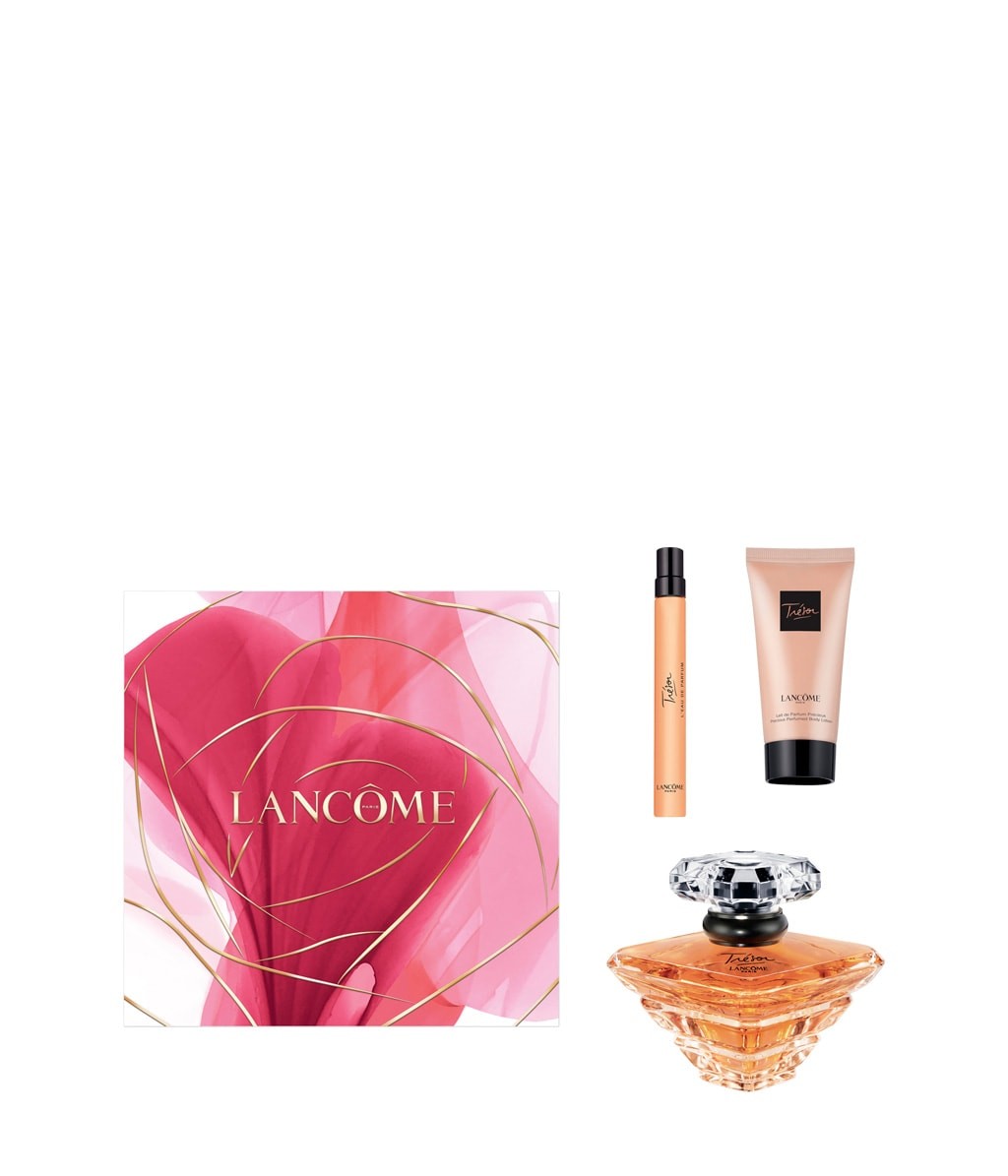 LANCÔME Trésor EdP 100 ml (+ EdP 10 ml + Bodylotion 50 ml) Coffret parfum - 07 - 90003806|C