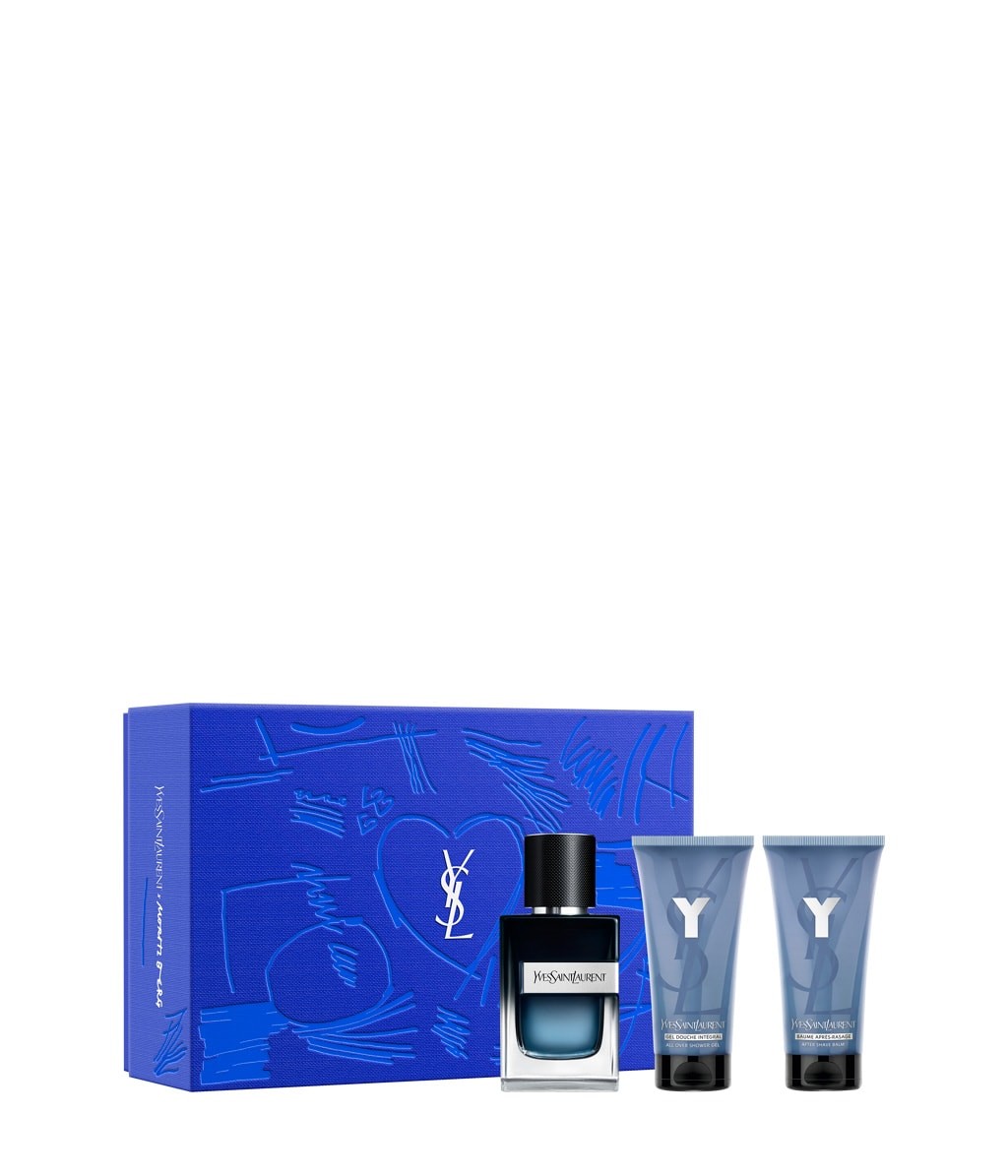 Yves Saint Laurent Y EdP 60 ml (+ shower gel + after shave balm) Coffret parfum - 07 - 90003794|C