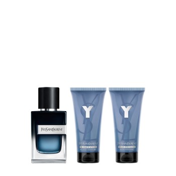 Yves Saint Laurent Y EdP 60 ml (+ shower gel + after shave balm) Coffret parfum - 07 - 90003794|C