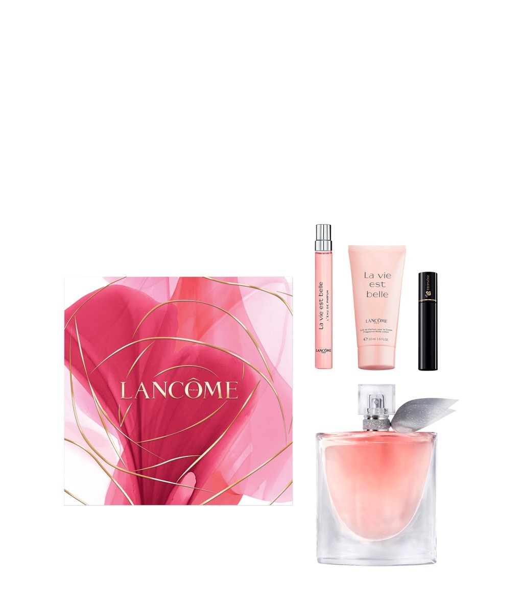 LANCÔME La vie est belle EdP 100 ml (+ EdP 10 ml + Hypnôse Mascara 2 ml + La vie est belle Bodylotion 50 ml) Coffret parfum - 07 - 90003801|C