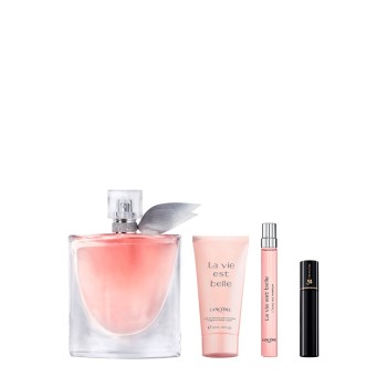 LANCÔME La vie est belle EdP 100 ml (+ EdP 10 ml + Hypnôse Mascara 2 ml + La vie est belle Bodylotion 50 ml) Coffret parfum - 07 - 90003801|C