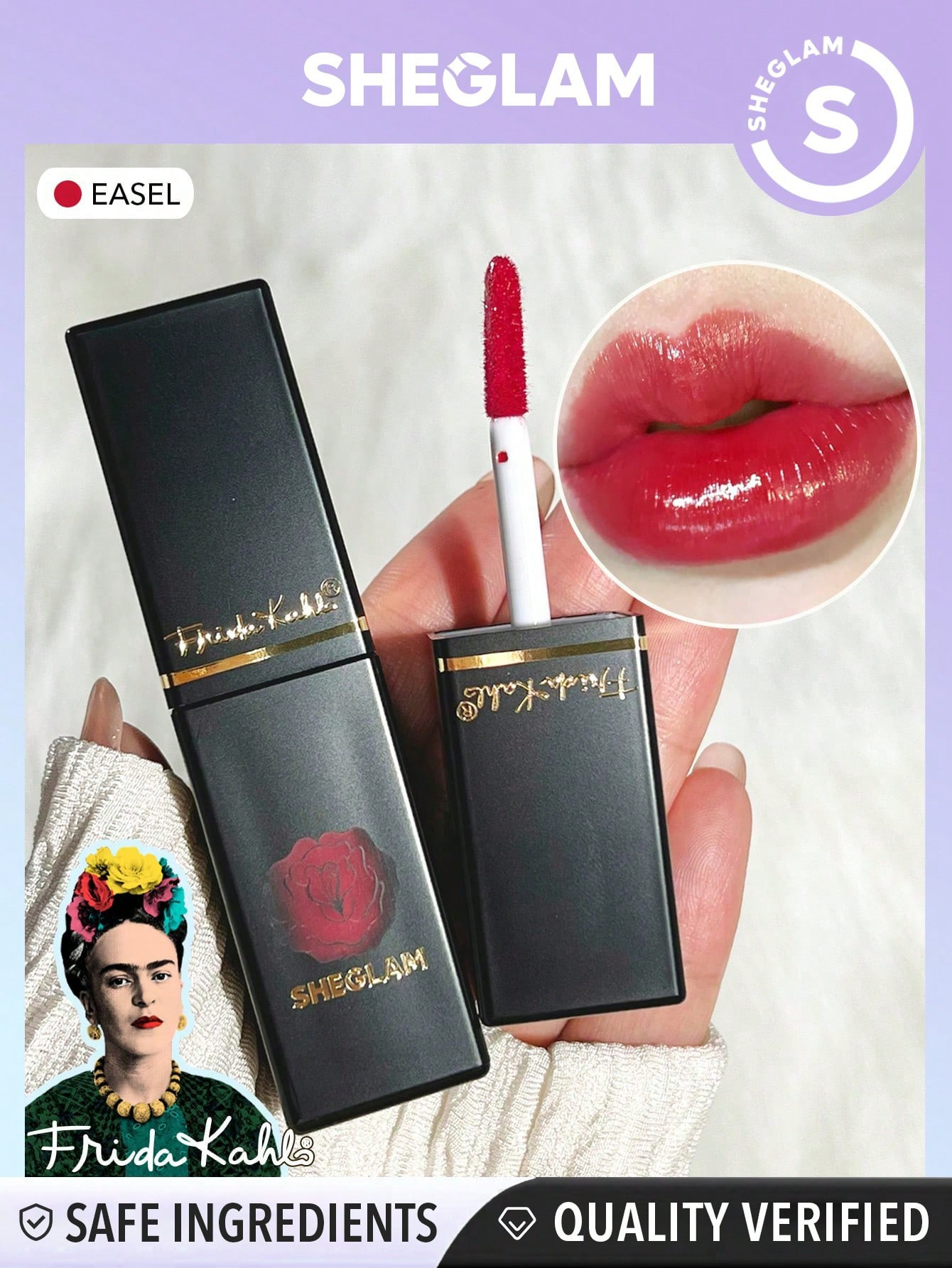 SHEGLAM X Frida Kahlo Flora Lip Tint-Chevalet - 13674249