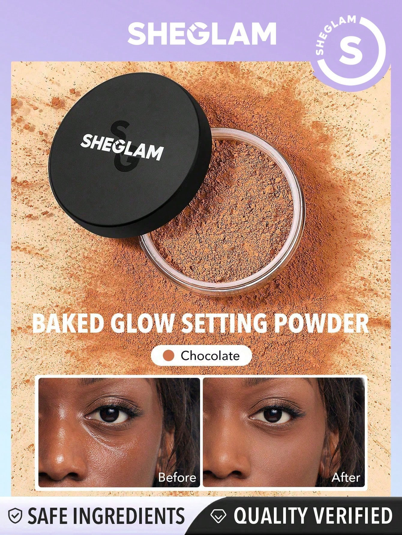 SHEGLAM Newly Reformulated - Poudre libre -Chocolate - 1451806