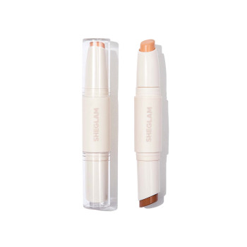 SHEGLAM Stick Color & Sculpt - Contour Double Tête 2 En 1 Hautement Pigmentée Et Non-fading, Surligneur À Double Usage Pour Le Contour, L'éclairage Et Le Professionnel Du Contour - 1219591