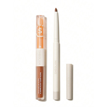 SHEGLAM Crayon à les lèvres Soft 90' Glam et set de duo pour les lèvres taupé foncé (Moody Taupe Lit Set) - 10809101