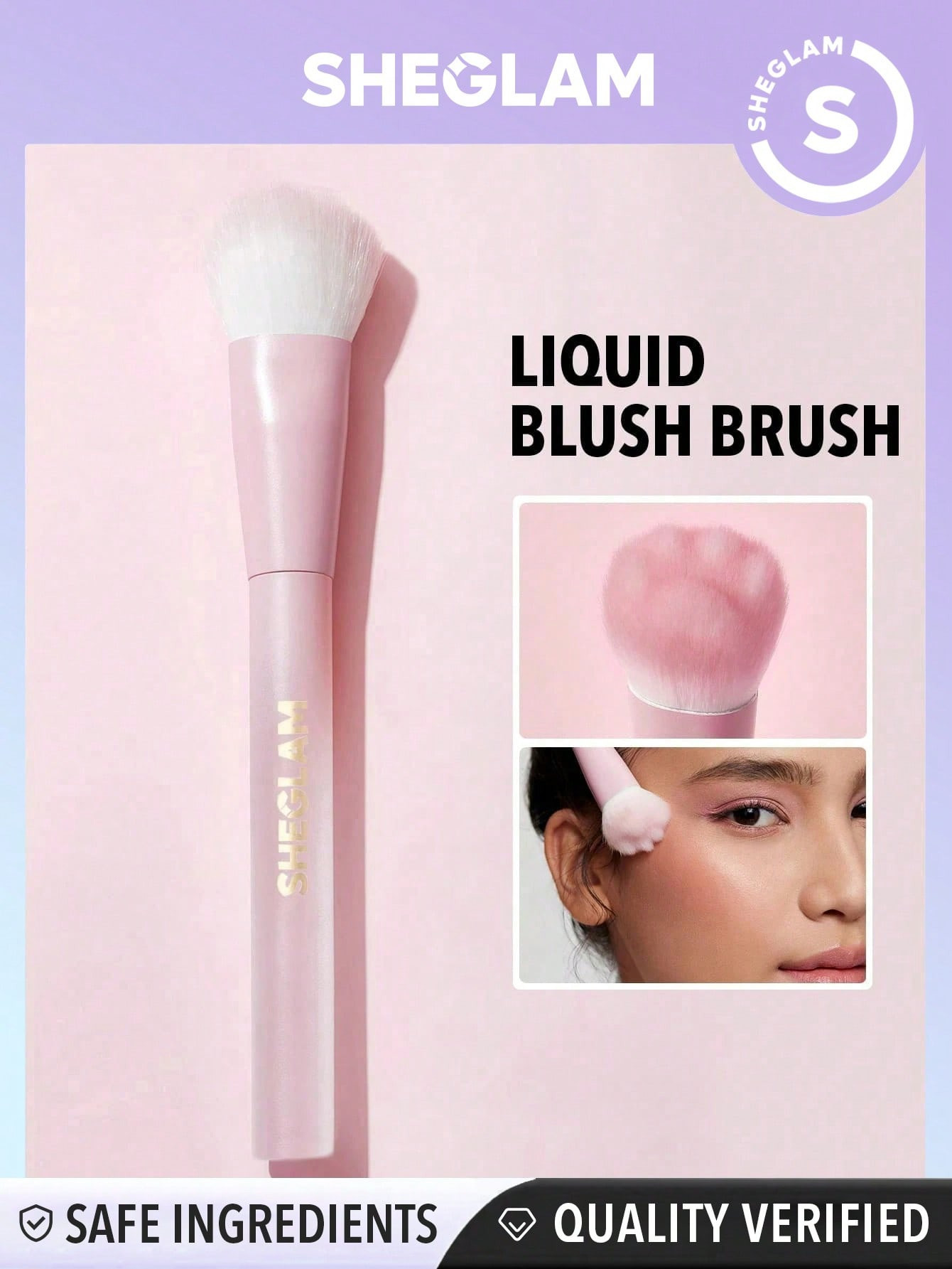 SHEGLAM Pinceau à blush liquide Color Bloom - 6315787