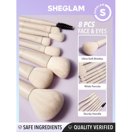 SHEGLAM Kit de Brosses Pro Core - 18584525