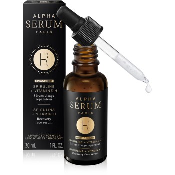 Sérum réparateur nuit - Spiruline & vitamine H - Visage - 30 ml - 03 - 26765158