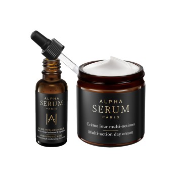 Sérum hydratant & crème multi-actions - Acide hyaluronique & collagène - Visage - 03 - 26779739