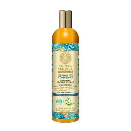 Après-shampoing réparateur - Argousier - Cheveux fragilisés et abîmés - 400 ml - 03 - 26769955