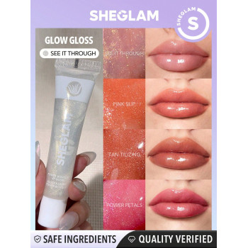 SHEGLAM Brillant à lèvres Glow Spring It On - See It Through - 2209014