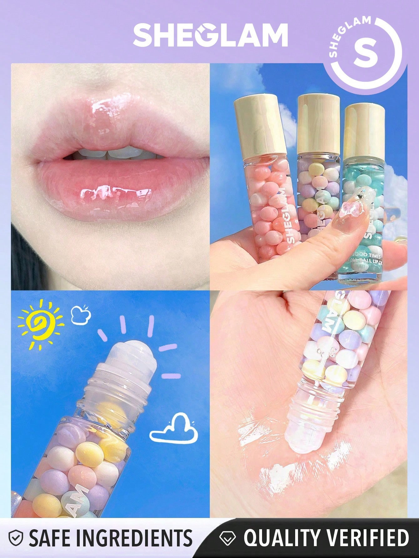 SHEGLAM Huile pour les lèvres Good Times Roll Ball-Life's a Party - 22151356