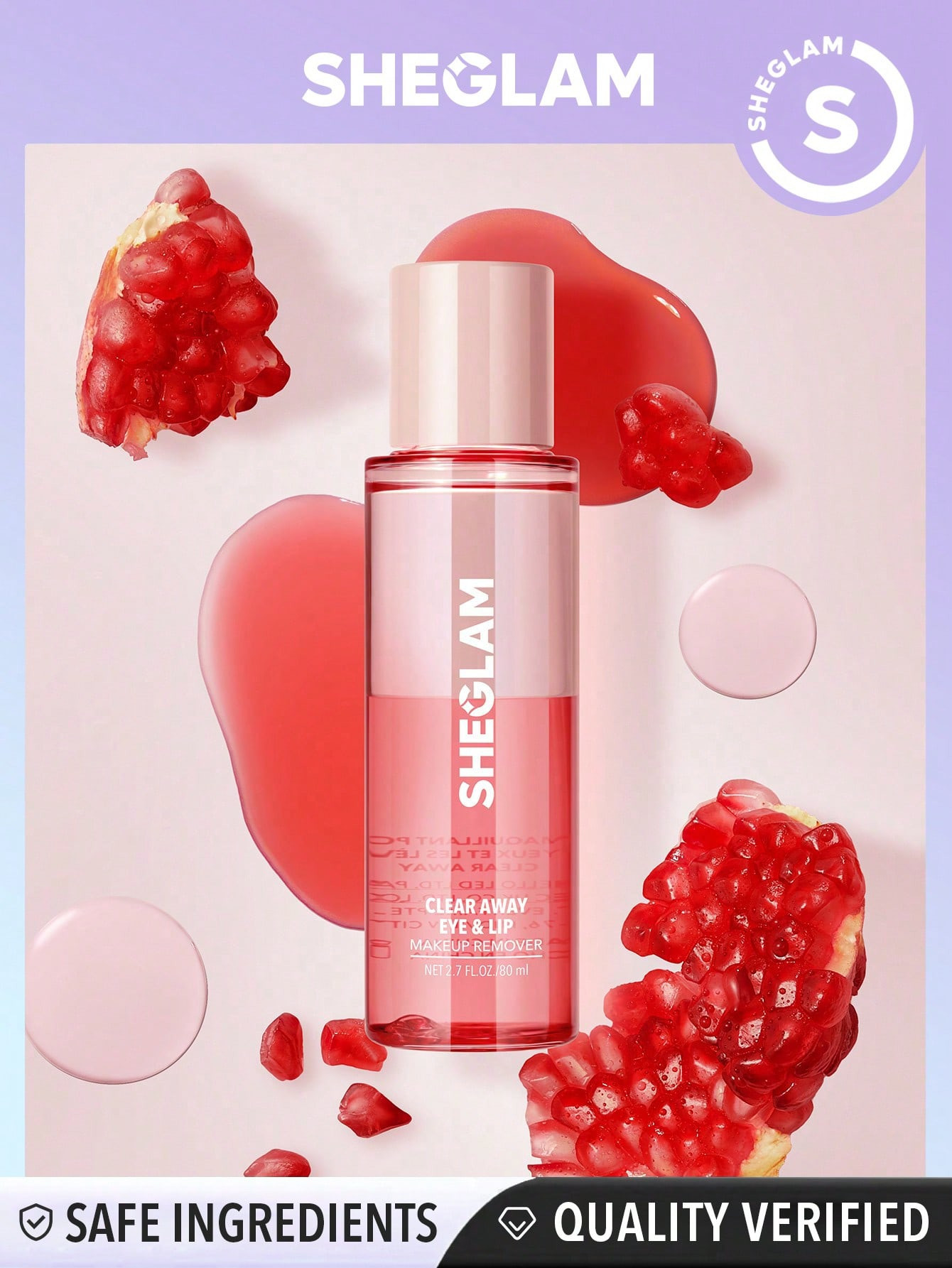 SHEGLAM Démaquillant pour les yeux et les lèvres Clear Away - 23872087