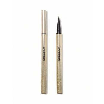 SHEGLAM Eyeliner Liquide Noir Résistant À L'eau , Mat Durable, Crayon Eyeliner Anti-taches, À L'épreuve De La Transpiration Et De Qualité Professionnelle - 821580