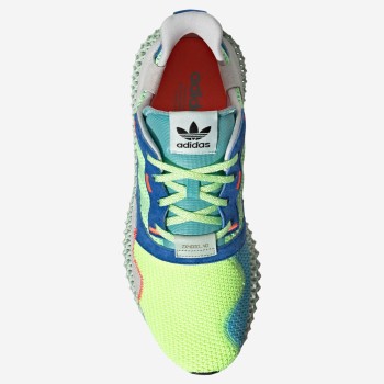 Adidas - Baskets Zx Torsion vert/bleu/jaune - 04 -3480527