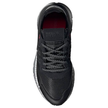 Adidas - Baskets en Cuir & Mesh Nite Jogger W noires - 04 -3642875