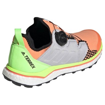 Adidas - Baskets running Terrex Agravic B orange/jaune/gris - 04 -3642854