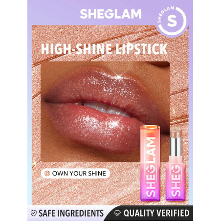 SHEGLAM Mirror Kiss High-Shine Lipstick-Own Your Shine - 29924923