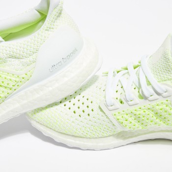 Adidas - Baskets running Ultraboost Clima blanc/jaune - 04 -2978765