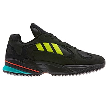 Adidas - Baskets en Cuir Yung-1 Trail noires - 04 -3480305