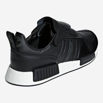 Adidas - Baskets en Cuir & Velours de Cuir Micro R1 noires - 04 -3214979