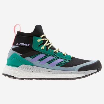 Adidas - Baskets de randonnée Q1 Terrex Free Hiker Parley noir/vert/violet - 04 -3651629