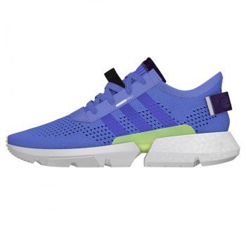 Adidas - Baskets en Velours de Cuir & Mesh Pod-S3.1 violet/jaune - 04 -3773369