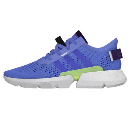 Adidas - Baskets en Velours de Cuir & Mesh Pod-S3.1 violet/jaune - 04 -3773369