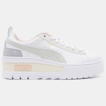 Puma - Baskets en Cuir Mayze blanches - 04 -4978435