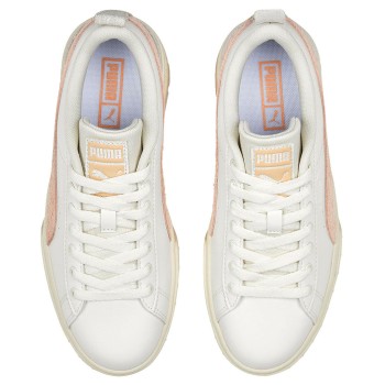 Puma - Baskets en Cuir Mayze blanches - 04 -4849399