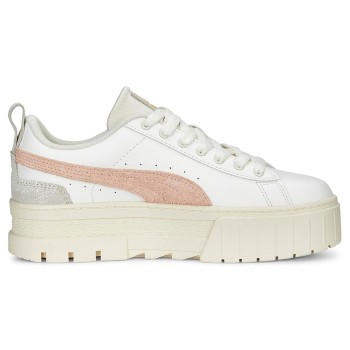 Puma - Baskets en Cuir Mayze blanches - 04 -4849399