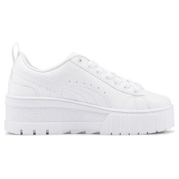 Puma - Baskets en Cuir Mayze blanches - 04 -4849384