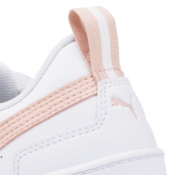 Puma - Baskets en Cuir Mayze blanc/rose - 04 -4849381